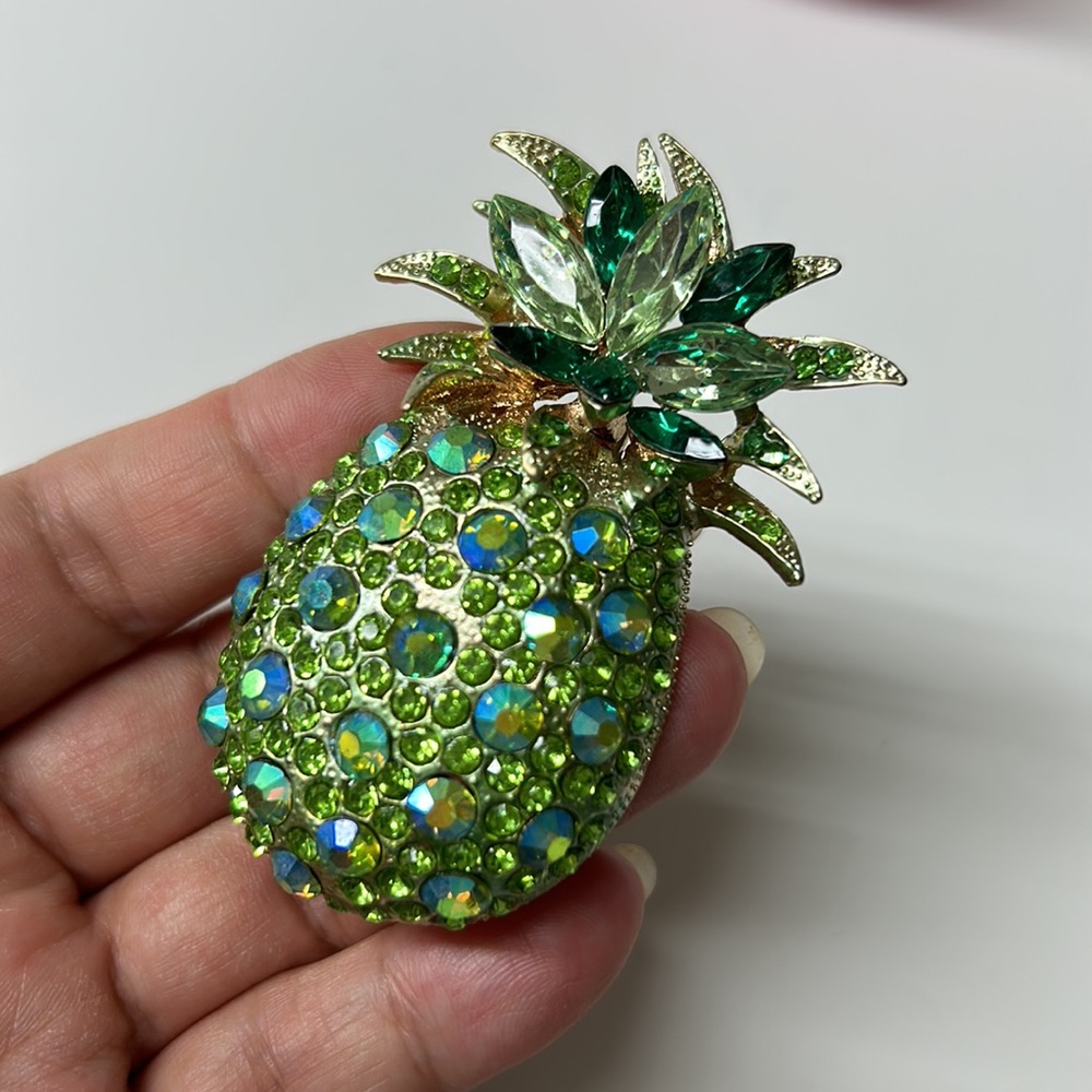 Pineapple Brooch - image 2